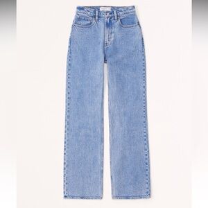 A&F Curve Love High Rise 90s Relaxed Jean